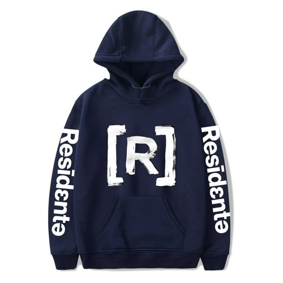 Rapper Residente Hoodie Letter Printed Sweatshirt Hip Hop Long Sleeve Unisex Top