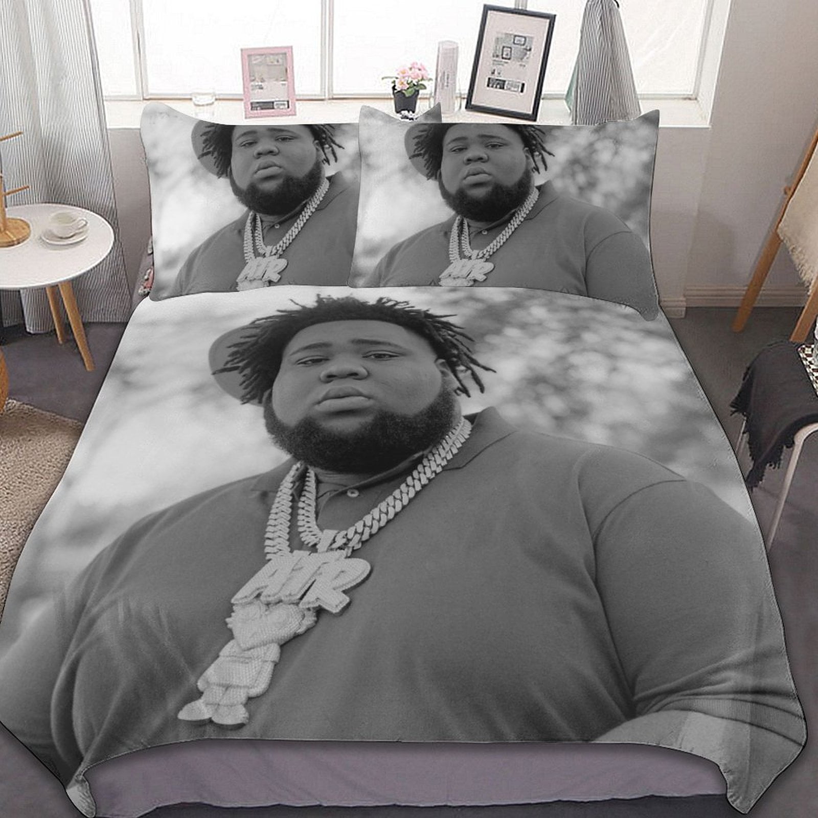 Rapper Rod Wave 3 Pieces Bedding Sets Soft Comforter Sets Decor Bedroom ...