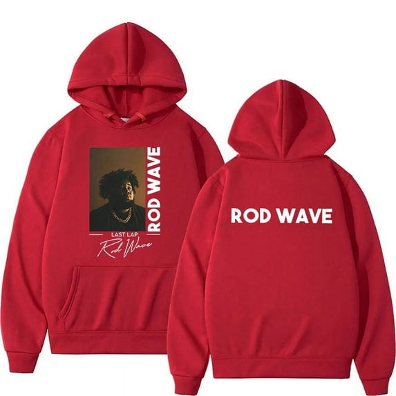 Rapper Rod Wave Last Lap Tour 2024 Print Hoodie Men Women Casual Fashion Oversized Sweatshirt Hip Hop Pullover Hooded Streetwear