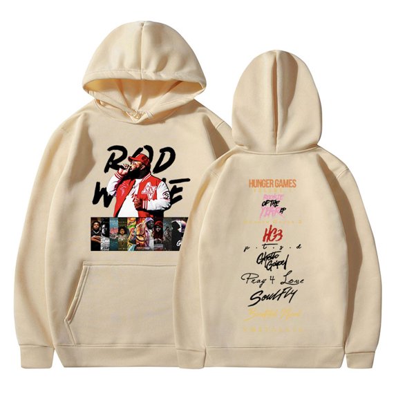 Rapper Rod Wave Last Lap Tour Album Cover Hoodies Men Women Hip Hop Oversized Sweatshirt Vintage Harajuku Pullovers Streetwear