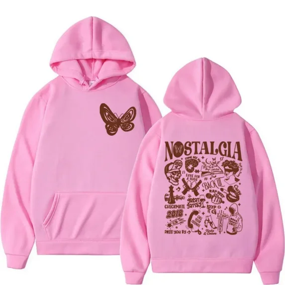 Rapper Rod Wave Nostalgia Print Hoodies Men Women's Fashion Vintage Oversized Sweatshirt Winter Long Sleeve Fleece Pullover Male