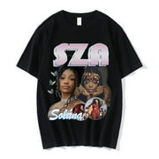 YIJIANKUANFAN Rapper SZA Good Days Graphic T-shirt Short Sleeve Fashion 2023 New Summer Tee