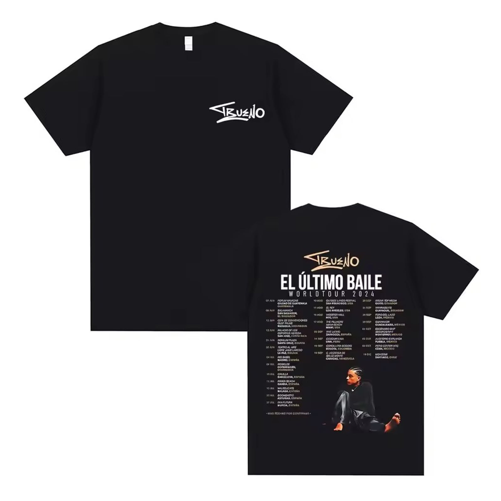 Rapper Trueno Graphic Mens Casual Loose T-shirt Summer Tees - Walmart.com