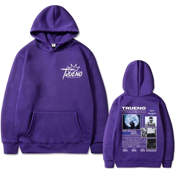 Rapper Trueno Print Hoodie Unisex Hip Hop Fashion Streetwear Men Women Casual Cotton Oversized Hoodies Male Fleece Sweatshirt