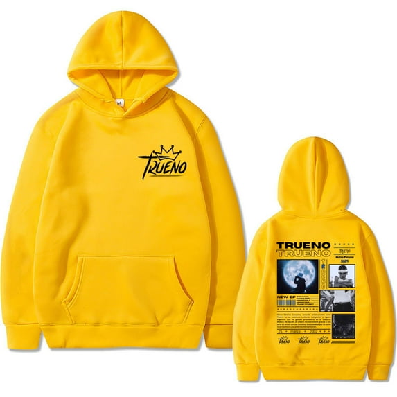 Rapper Trueno Print Hoodie Unisex Hip Hop Fashion Streetwear Men Women Casual Cotton Oversized Hoodies Male Fleece Sweatshirt