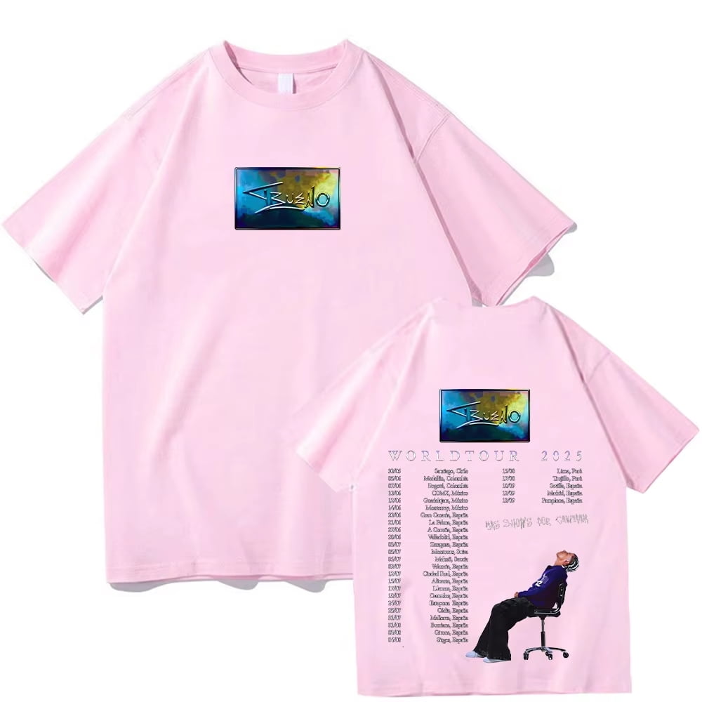 Rapper Trueno World Tour 2025 T-Shirt Unisex Short Sleeve Round Neck ...
