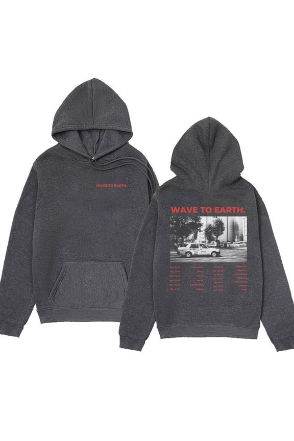 Rapper Wave To Earth Merch Tour Print Hoodie Men Women Hip Hop Sweatshirt Autumn Fashion Casual Harajuku pullover hoody
