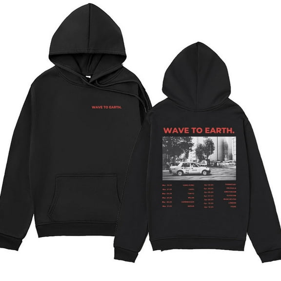 Rapper Wave To Earth Merch Tour Print Hoodie Men Women Hip Hop Sweatshirt Autumn Fashion Casual Harajuku pullover hoody