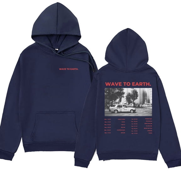 Rapper Wave To Earth Merch Tour Print Hoodie Men Women Hip Hop Sweatshirt Autumn Fashion Casual Harajuku pullover hoody