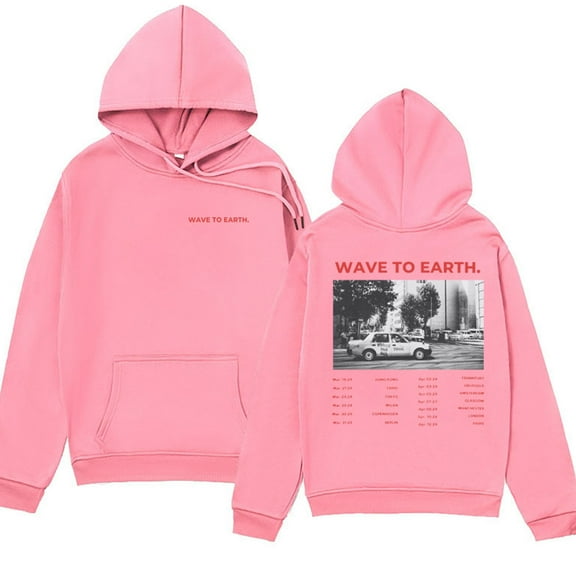 Rapper Wave To Earth Merch Tour Print Hoodie Men Women Hip Hop Sweatshirt Autumn Fashion Casual Harajuku pullover hoody