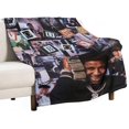 thumbnail image 1 of Rapper Youngboy 60"x80" Thow Blanket Super Soft Micro Wool Blanket Sofa Comfortable Warm Flannel Blanket Bed Living Room Merchandise Gift Party Decor, 1 of 5