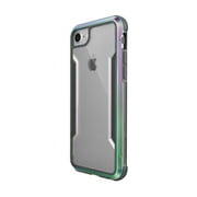 Raptic Shield Case Compatible with new iPhone SE 2022, iPhone SE, iPhone 8, iPhone 7, iPhone 6 Case, Shock Absorbing Protection, Aluminum Frame, 10ft Drop Tested, Iridescent