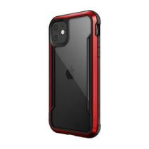 Raptic Shield Case Compatible with iPhone 11 Case, Shock Absorbing Protection, Durable Aluminum Frame, 10ft Drop Tested, Fits iPhone 11, Red