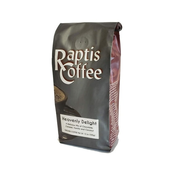 Raptis Coffee Roasters Heavenly Delight Ground Coffee 12oz