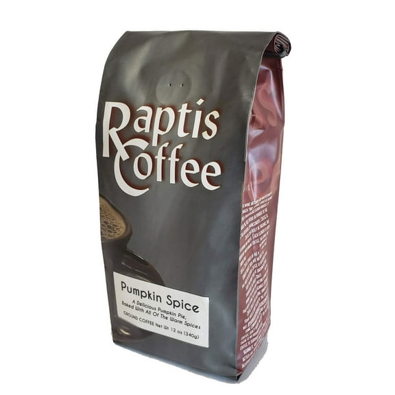 Raptis Coffee Roasters Pumpkin Spice Ground Coffee 12oz