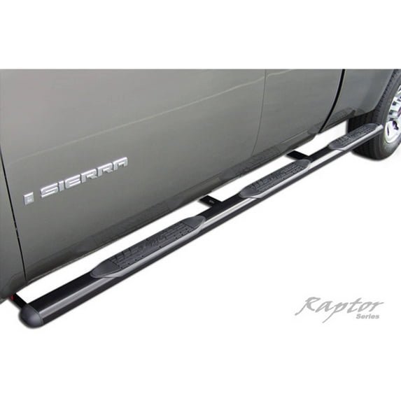 Raptor 0401-0218B Step Nerf Bar Fits select: 2007-2018 CHEVROLET SILVERADO, 2008-2018 GMC SIERRA