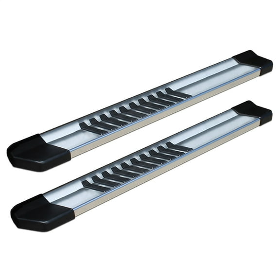 Raptor 1756 Alm 6 In. Running Boards Fits select: 2019 FORD F150 SUPERCREW, 2002-2006 DODGE RAM 1500