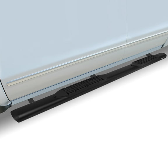 Raptor 2075-BLK 5 in. Slide Track Oval Running Boards Fits 04-20 Frontier Titan