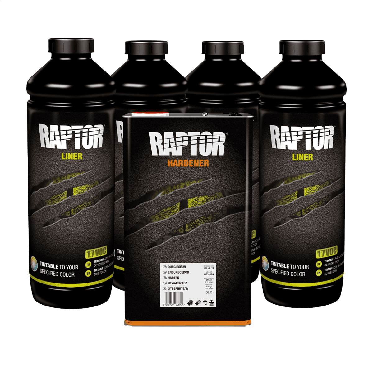 Raptor 4 Liter Kit Tintable 2.6 VOC