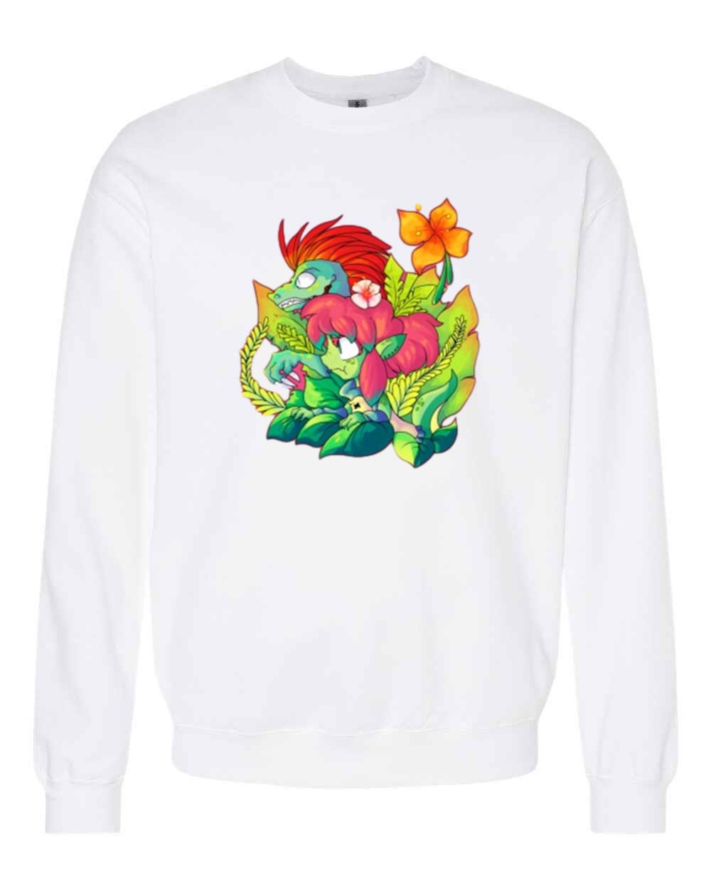 Raptor Girl Dinosaur Design Unisex Sweatshirt Prehistoric Fun up to 5XL ...