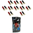 thumbnail image 1 of Raptor R414RT 4 AWG 1/4" Gold Ring Terminals, 20/Pkg, 1 of 3