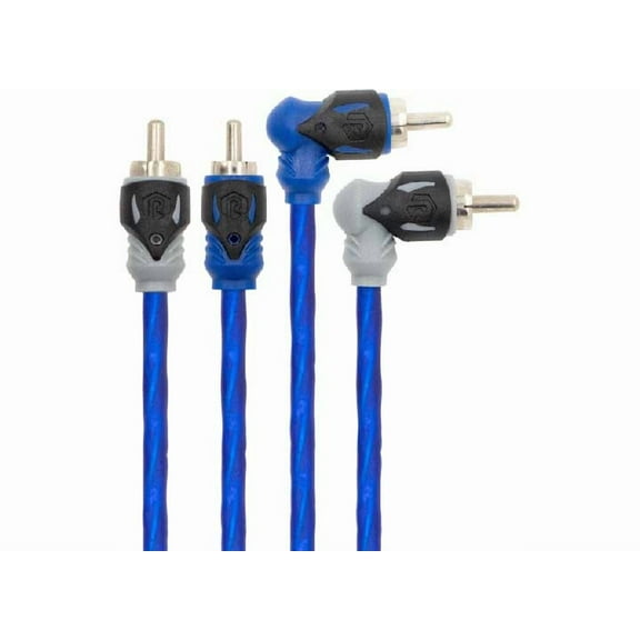 Raptor R4RCA417 Mid Series 17' Dual Twist 4-Channel RCA