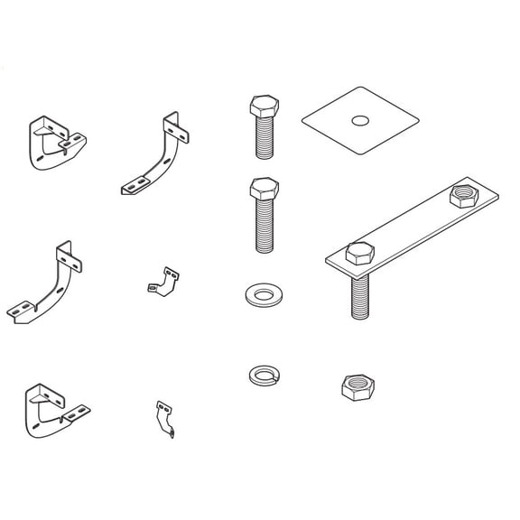 Raptor RAPRB-0200-BK RB-0200-BK 09-C RAM 1500 QUAD CAB-BRACKET KIT Fits select: 2009-2012 DODGE RAM 1500, 2019-2022 RAM 1500 CLASSIC