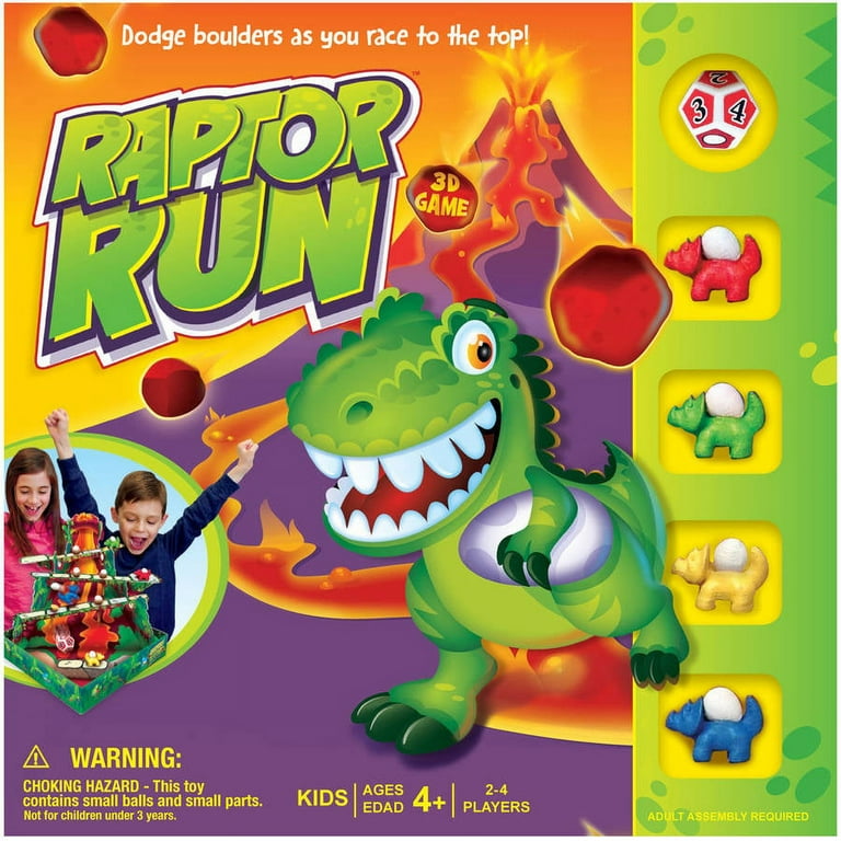 Raptor Run 3D Game 