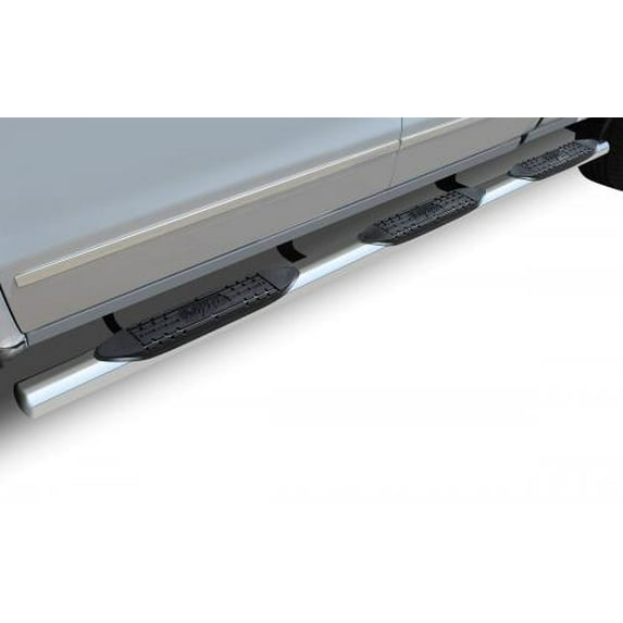 Raptor Series 0401-0218 4 inch Oval W2W Stainless Side Bar Steps For 07-18 Fits select: 2018 CHEVROLET SILVERADO, 2015-2017 CHEVROLET SILVERADO K1500 LT