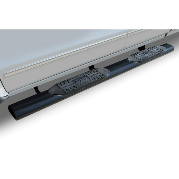 Raptor Series 07-15 Chevy Silverado/GMC Sierra 1500/2500/3500 Regular Cab 6" Black Oval Steps (Rocker Panel Mount) Fits select: 2007-2019 CHEVROLET SILVERADO, 2007 GMC NEW SIERRA