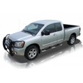 thumbnail image 1 of Raptor Series 2004-2021 Fits Nissan Titan 2017-2021 Titan XD Extended Cab King Cab Polished Stainless Steel Rocker Panel Mount 4" OE Style Curved Oval Step Bars 1507-0217, 1 of 2