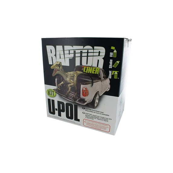 Raptor Tintable Truck Bed Liner 4 Liter Kit w/Light Green Color Tint Pouch 1.5oz