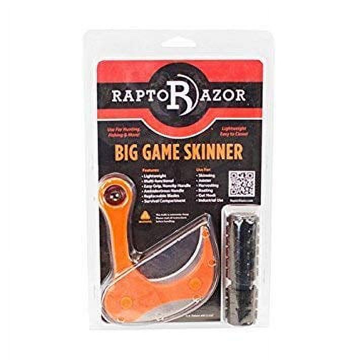 Factory Five Raptor Razor Raptorazor Injection Molded Big Game Skinner Orange - Walmart.com