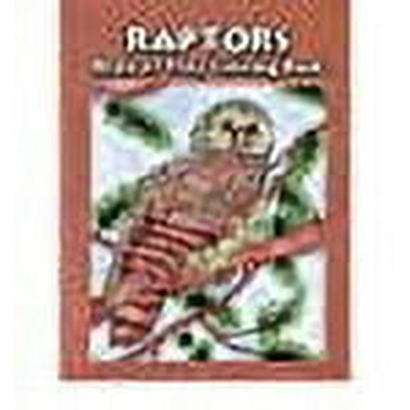 Raptors: Birds of Prey Coloring Book (Paperback)