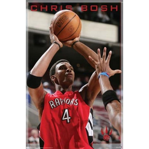 Raptors - Bosh Poster Print (24 x 36)