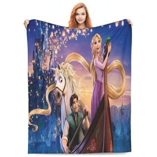 Rapunzel throw blanket hotsell