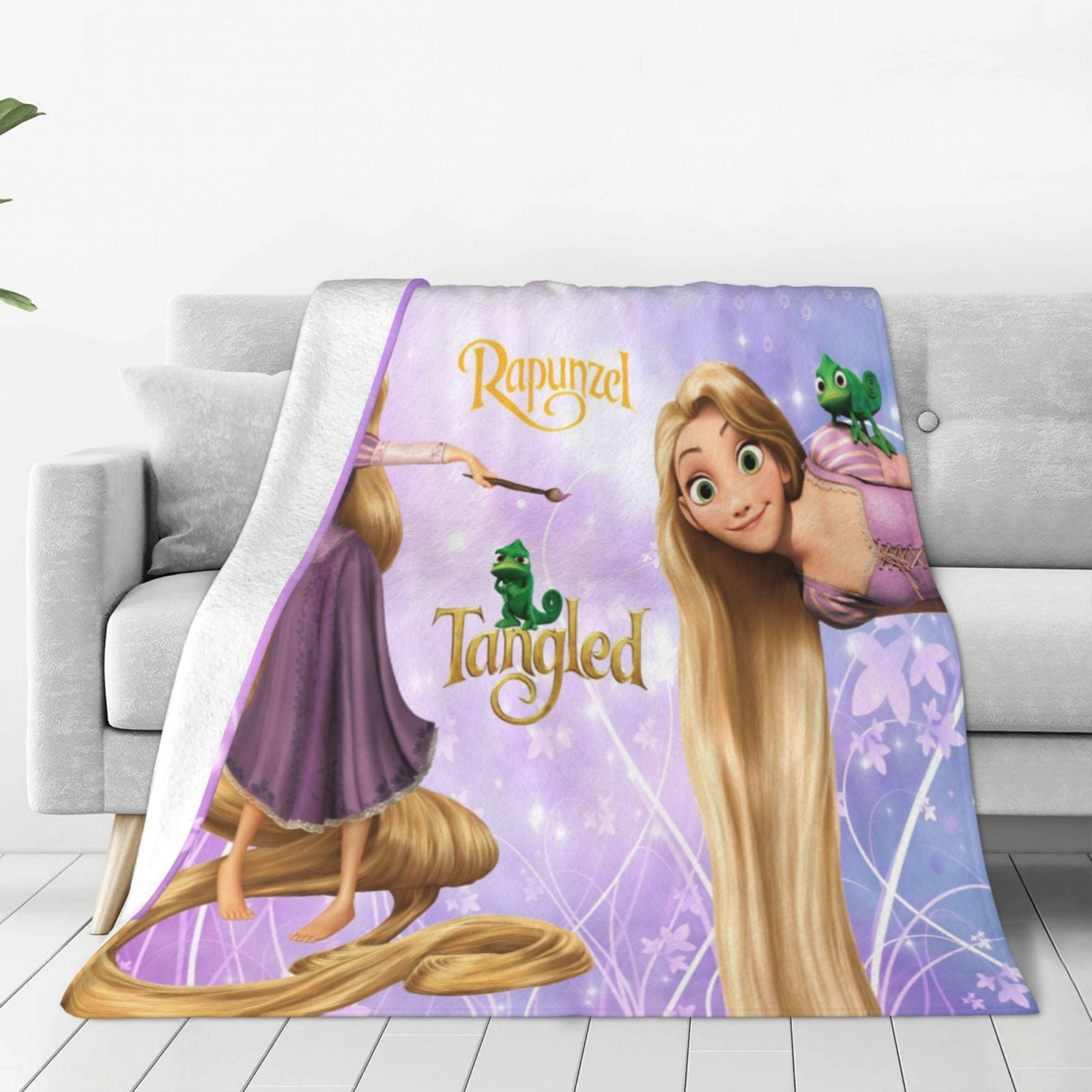 Rapunzel blanket hotsell