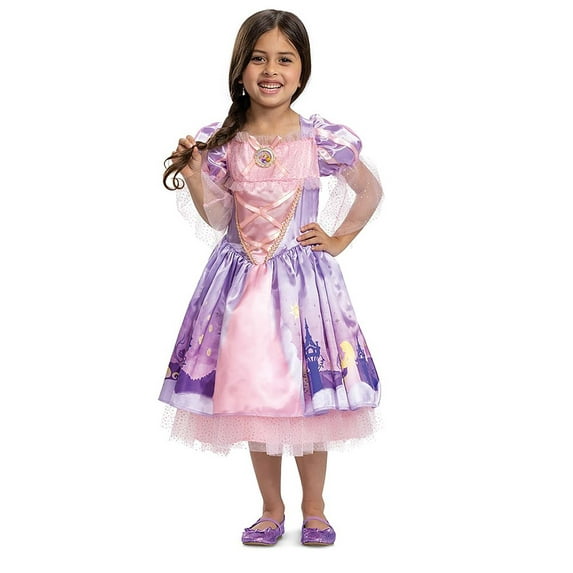 Rapunzel Deluxe Toddler Disney Princess Deluxe Girls Costume 3T-4T