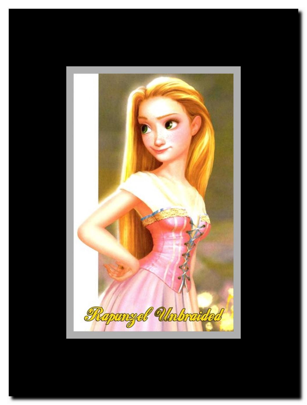 Rapunzel Framed Movie Poster