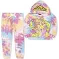 thumbnail image 1 of Rapunzel Girls 2 Piece Tie Dye Hoodie and Jogger Set, Toddler, 1 of 5