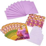 Rapunzel Tangled Birthday Party Invite Postcards, 8ct