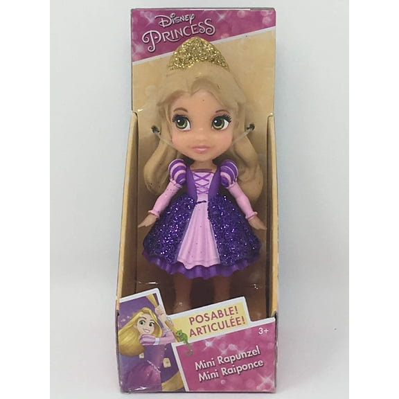 Rapunzel Tangled with Tiara Disney Princess Mini Toddler Doll 3