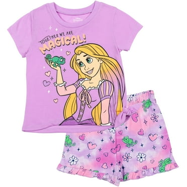 Rapunzel by Disney Princess Activewear Polyester Outfit Sets (Girls)