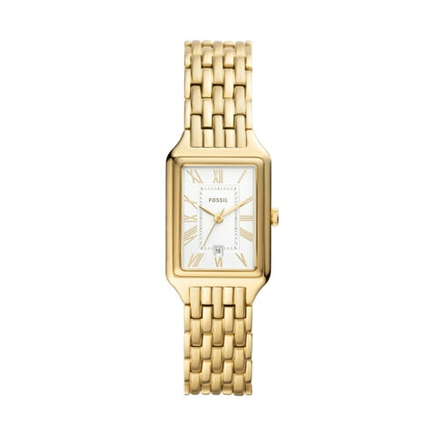Women's Raquel Three-Hand Date, Gold-Tone Stainless Steel Watch
