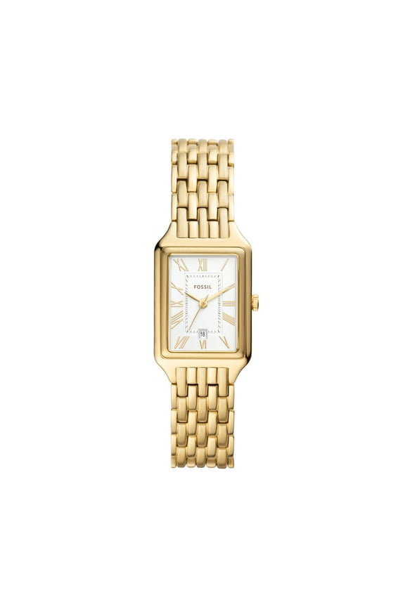Women's Raquel Three-Hand Date, Gold-Tone Stainless Steel Watch