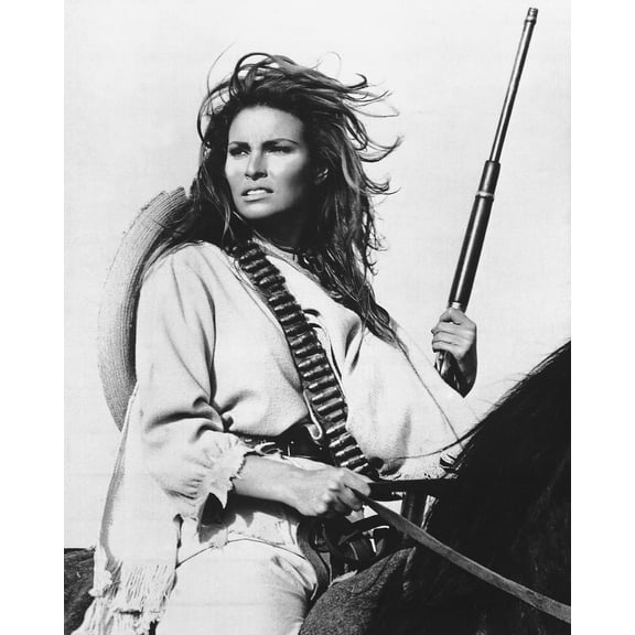 Raquel Welch 100 Rifles On Horseback 24x36 Classic Hollywood Poster