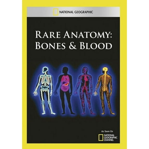 Rare Anatomy: Bones & Blood (DVD), National Geographic, Documentary