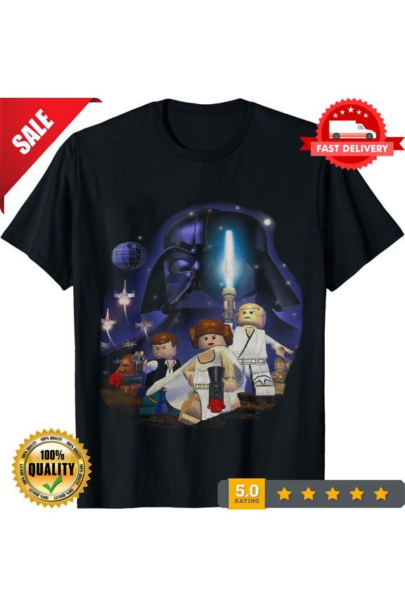 Rare BLACK STVR WARS LEG0 T-SHIRT S-5XL, NEW TRENDING ITEM-TH71253