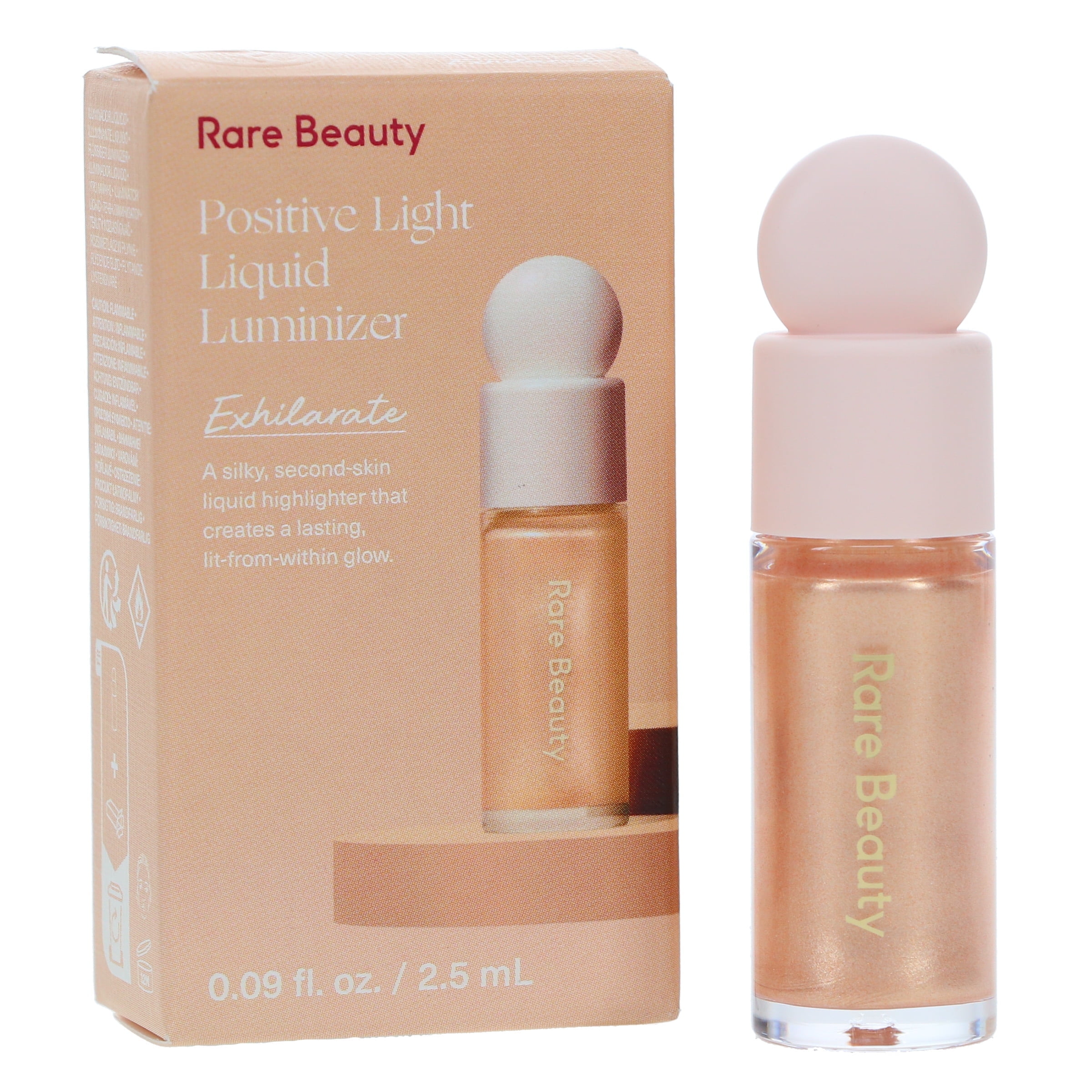 Walmart savings: Rare Beauty Positive Light Liquid Luminizer Exhilarate 0.09 oz