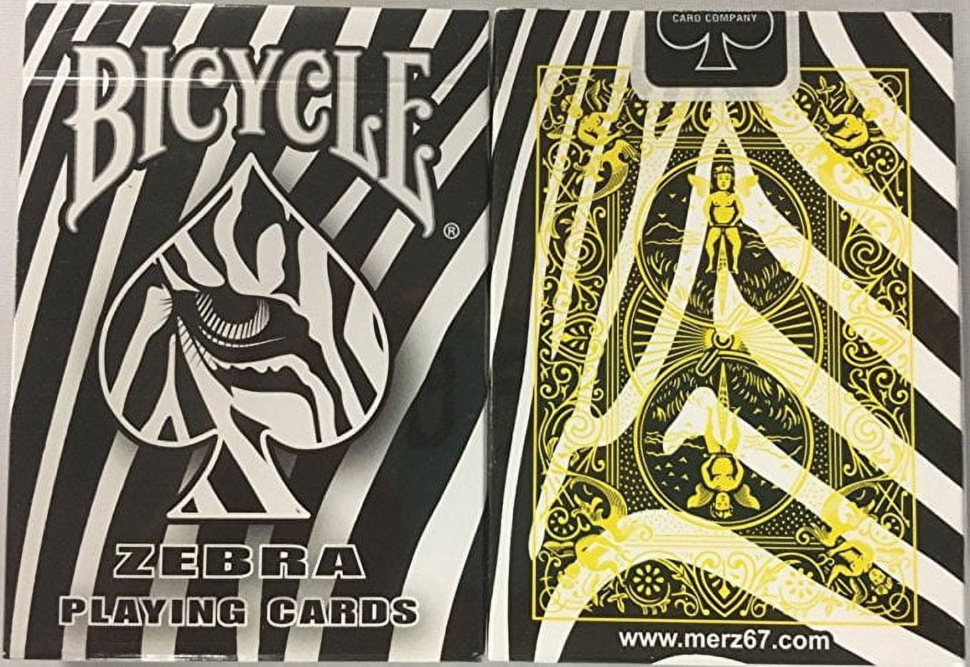 Rare Bicycle Zebra Deck Playing Cards - Walmart.com